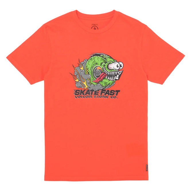 Kinder Skate Fast T-Shirt Hellrot