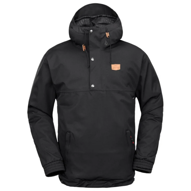 Longo 20K Pullover Snowboard Jacke Schwarz