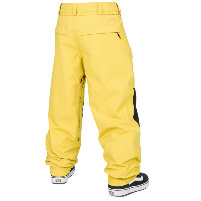 Longo Gore-Tex Snowboard-Hose Dunkelgelb