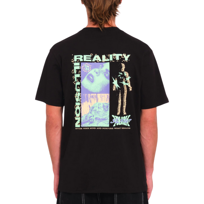 Realusion T-Shirt Schwarz