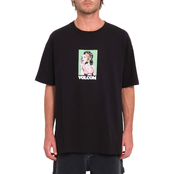 Underfaced T-shirt Schwarz