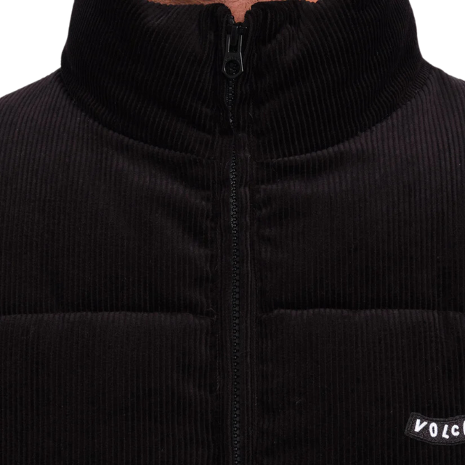 Walltz Cord Jacke Schwarz