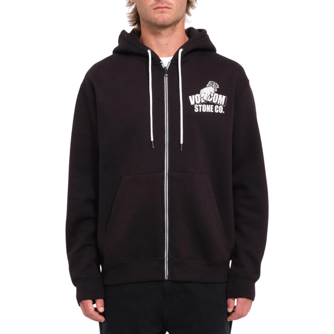 Watanite Zip Hoodie Schwarz