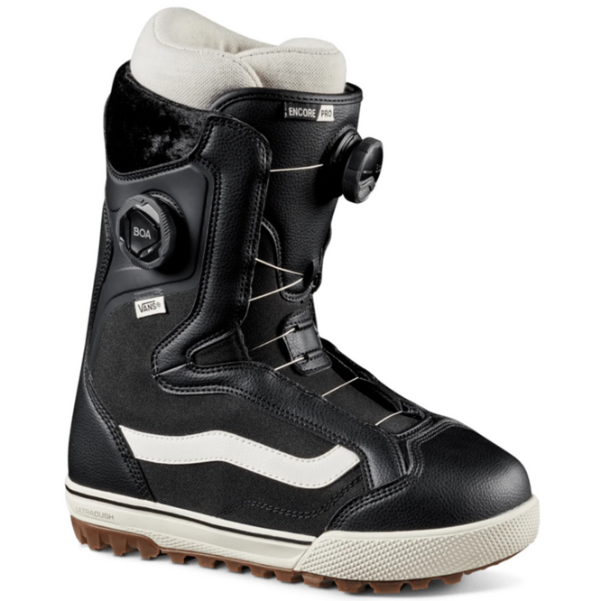 Womens Encore Pro Schwarz/Marshmallow 2025 Snowboardschuhe