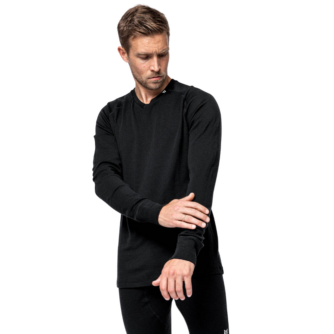 Tuv Longsleeve Crew Schwarz