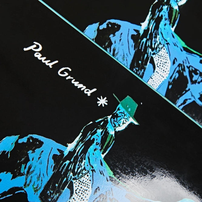 Paul Grund Rider Black 8.125" Skateboard Deck