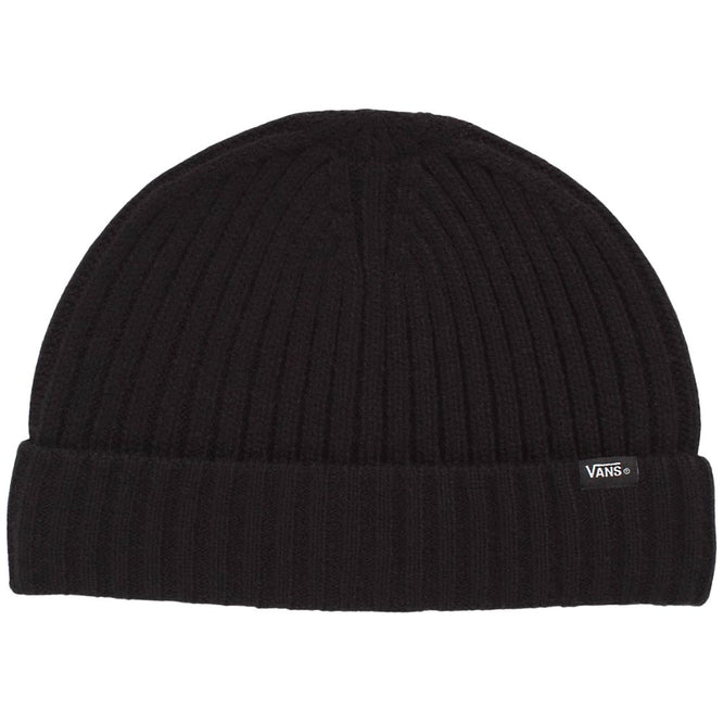 Shallow Cuff Beanie Black